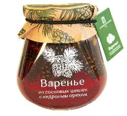 варенье из сосновых шишек с кедровым орехом, 290 гр