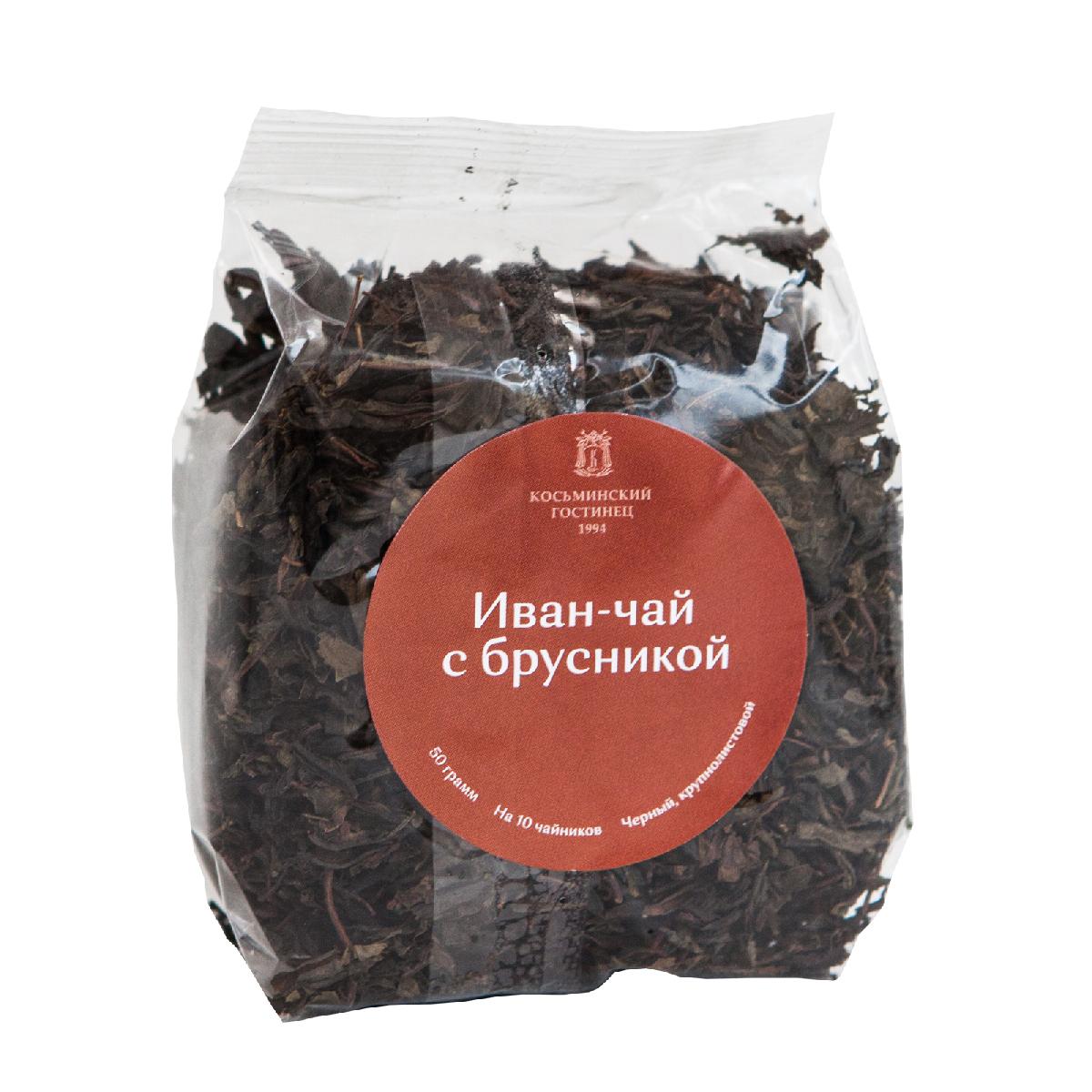 крупнолистовой с брусникой